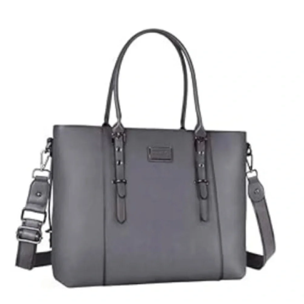 NWT - Leather Laptop/Tote Bag